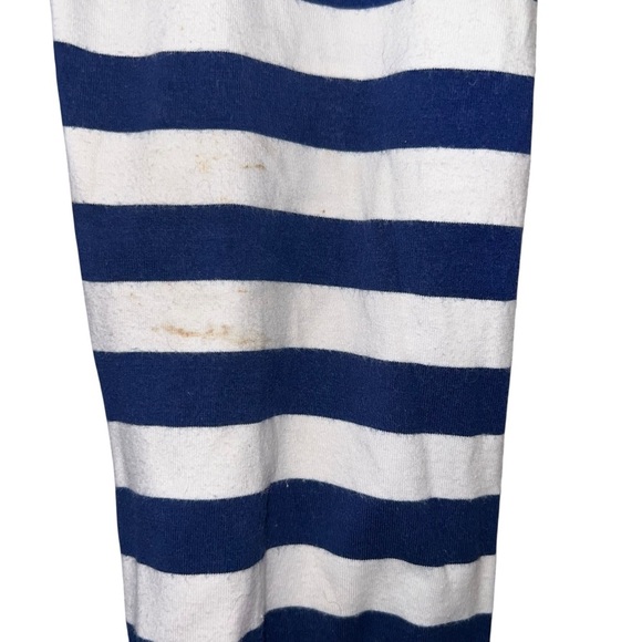 Smocked Polkadot Striped Blue white Green dinosaur appliquéd romper sz 3 *play* - Picture 4 of 5